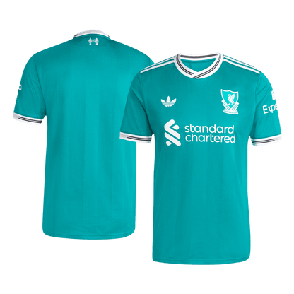 Liverpool Játékos Idegenbeli Harmadik Mez 2025/26 Zöld
