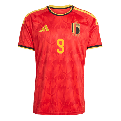 LUKAKU #9 Belgium Hazai Mez 2026 Piros