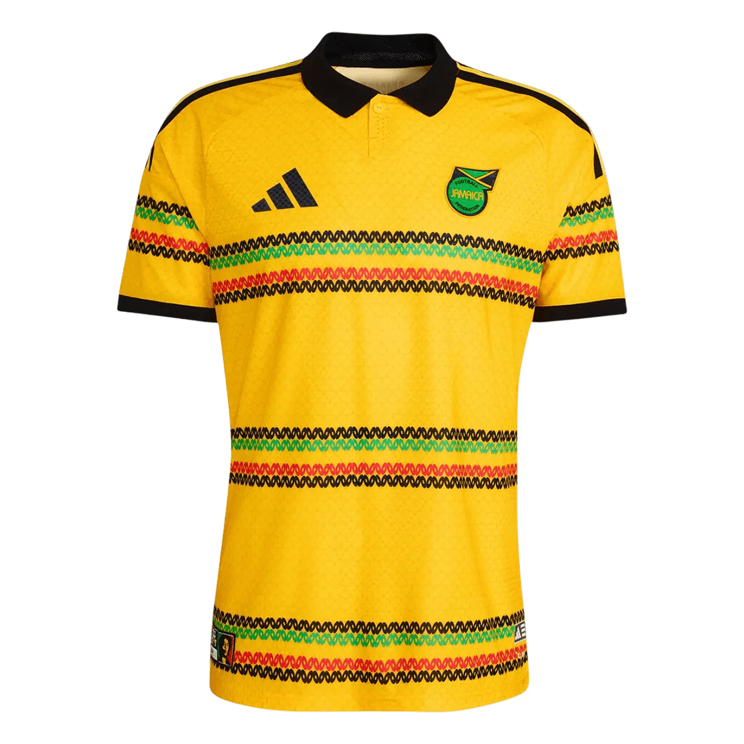 Jamaica Játékos Verzió Hazai Világbajnoki Mez 2026 Sárga