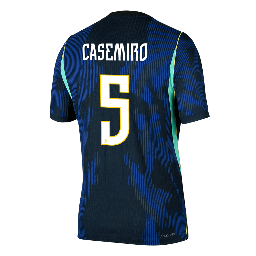 CASEMIRO #5 Brazil Játékos Verzió Idegenbeli Mez Világbajnoki 2026