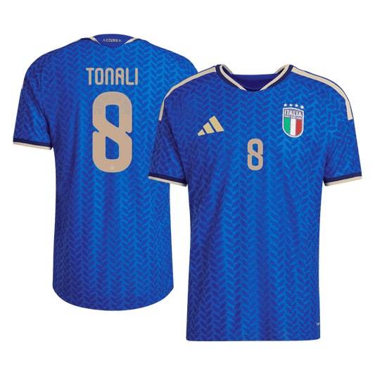 TONALI #8 Italy Játékos Verzió Hazai World Cup Mez 2026 Kék