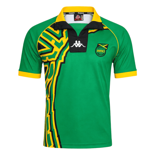 Jamaica Idegenbeli Retro Futball Mez 1998 Zöld