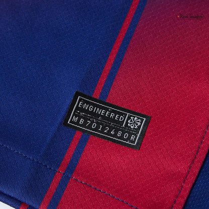 LEWANDOWSKI #9 Barcelona Otthon Soccer Mez 2025/26 Piros&Kék - UCL