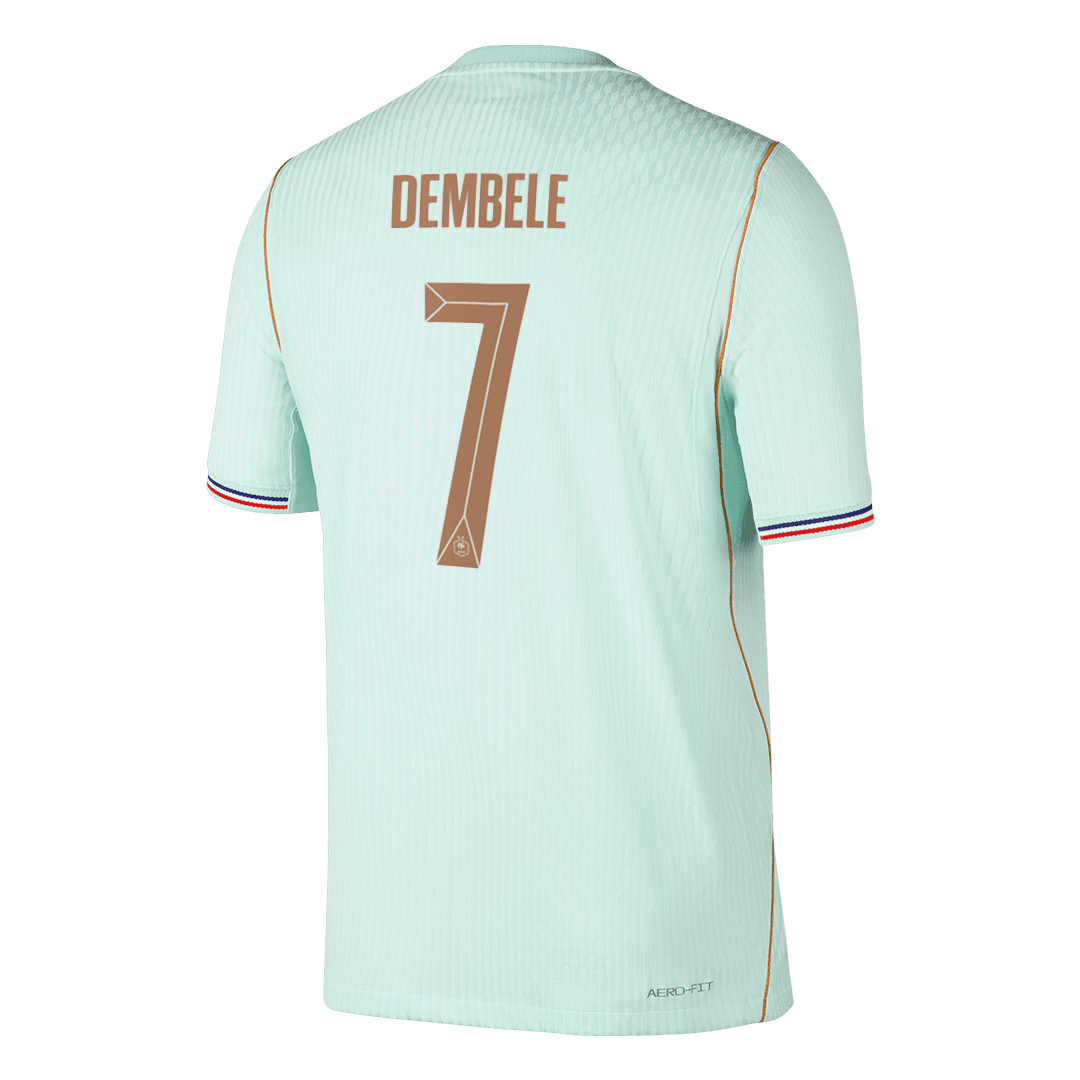 DEMBELE #7 France Játékos Verzió Idegenbeli Mez Világbajnoki 2026 Zöld