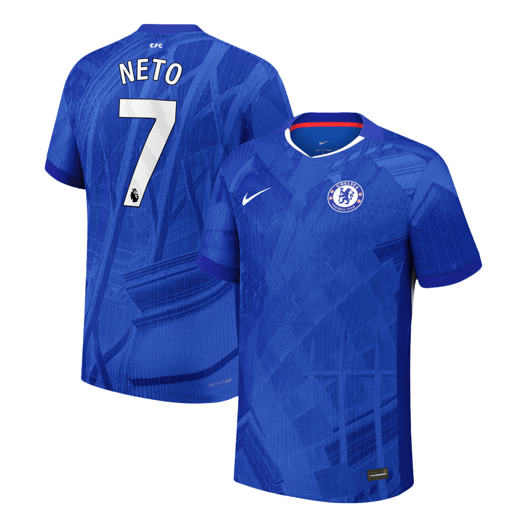 NETO #7 Chelsea Játékos Otthon Mez 2025/26 Kék