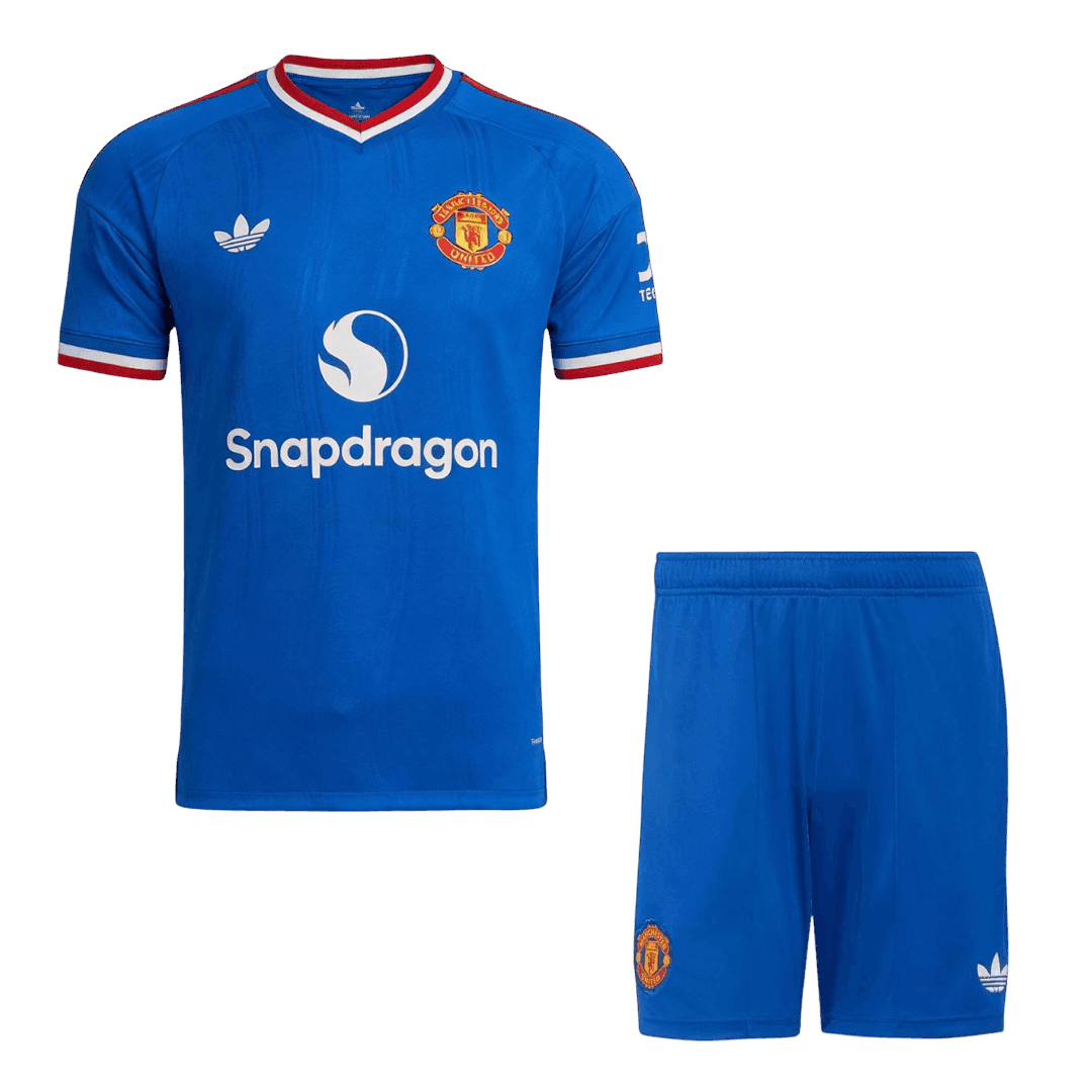 Manchester United Idegenbeli Mez 2026/27 Kék