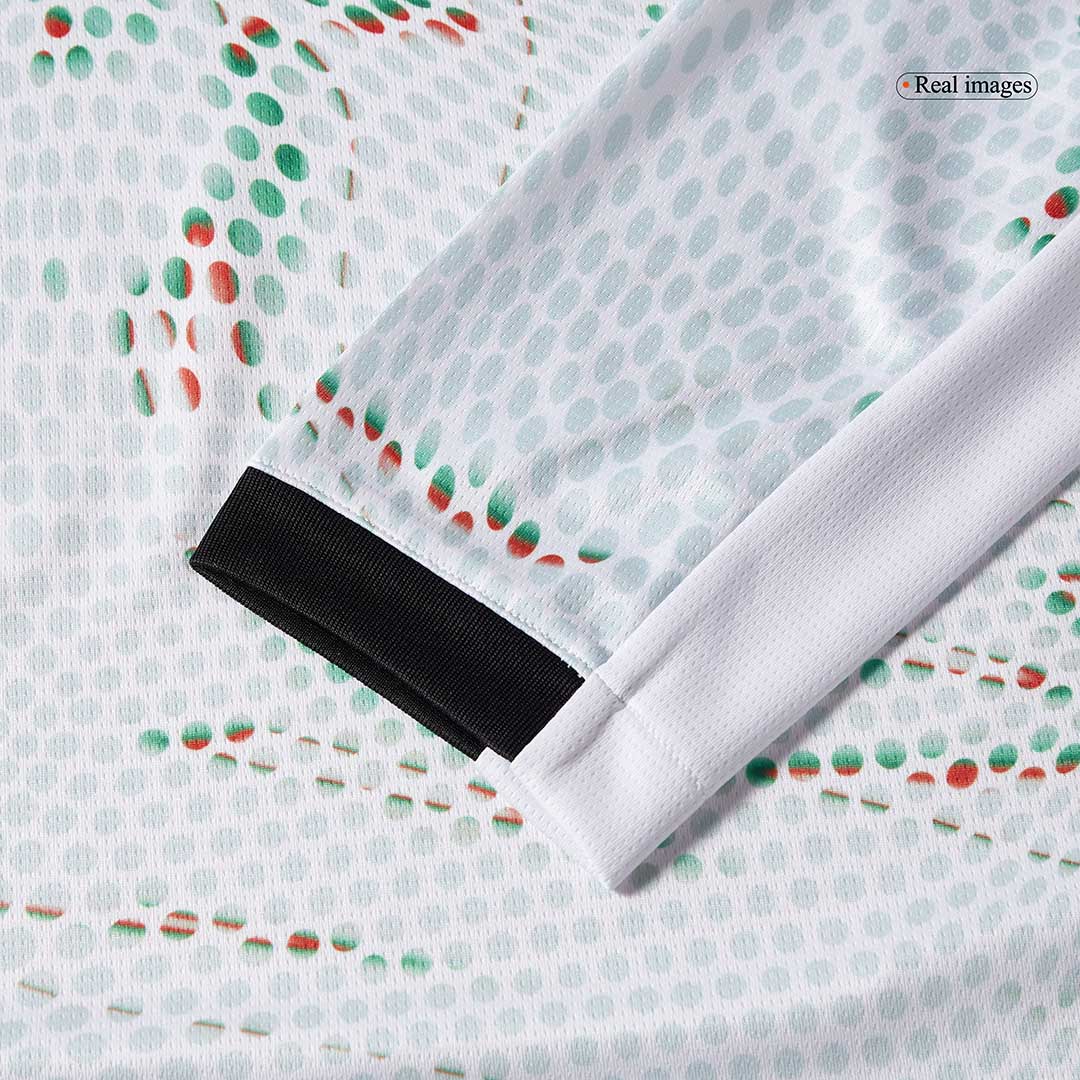 Portugal Idegenbeli Hosszú Ujjú Mez 2025- Fehér