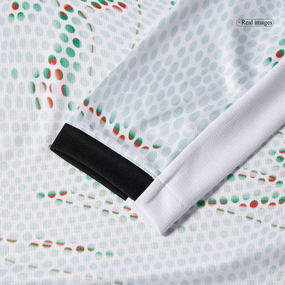 Portugal Idegenbeli Hosszú Ujjú Mez 2025- Fehér