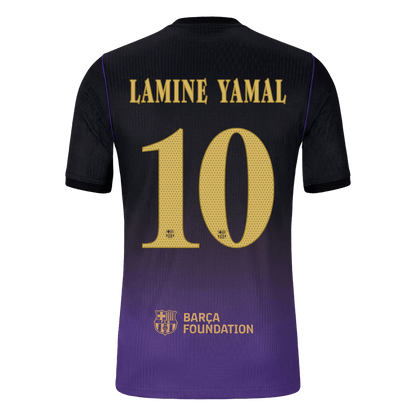 LAMINE YAMAL #10 Barcelona Játékos Verzió Idegenbeli Mez 2026/27 - UCL