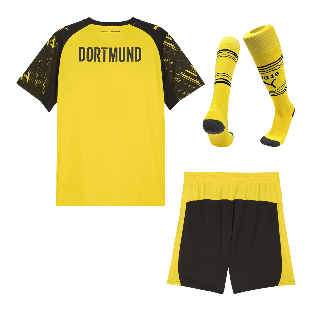 Borussia Dortmund Hazai Mez Szett (Mez+Nadrág+Zokni) 2025/26 Sárga