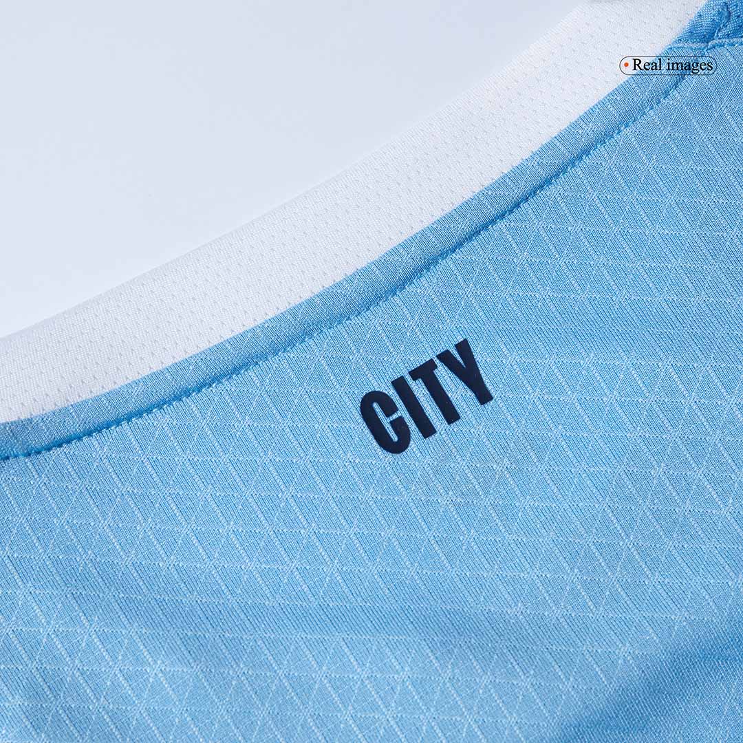 Manchester City Játékos Otthon Mez 2025/26 Kék