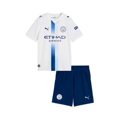 Manchester City Gyerek Harmadik Mez 2026/27 Fehér