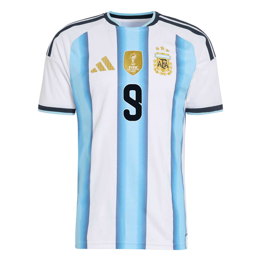 J.ÁLVAREZ #9 Argentina Játékos Verzió Hazai Világbajnoki Mez 2026