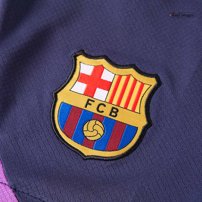 Barcelona Előtti-Mérkőzés Edzés Soccer Rövidnadrág 25/26 Haditengerészet