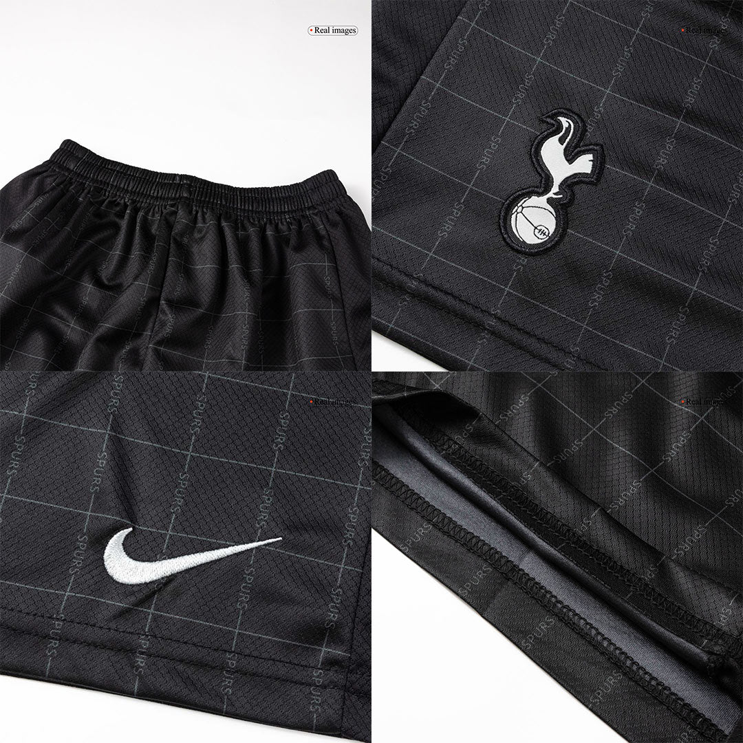 Gyerek Tottenham Hotspur 
 Idegenbeli 
Mez 
 
Készlet (Mez + Nadrág)2025/26 
 Fekete