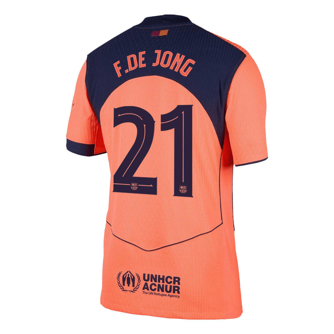 F.DE JONG #21 Barcelona Játékos Idegenbeli Harmadik Mez 2025/26