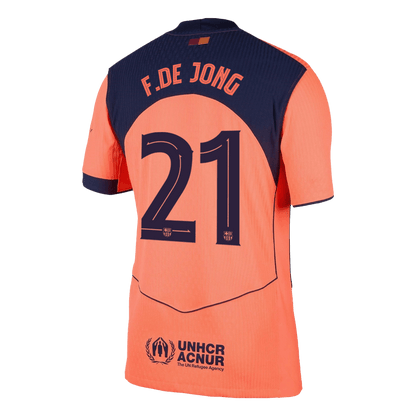 F.DE JONG #21 Barcelona Játékos Idegenbeli Harmadik Mez 2025/26