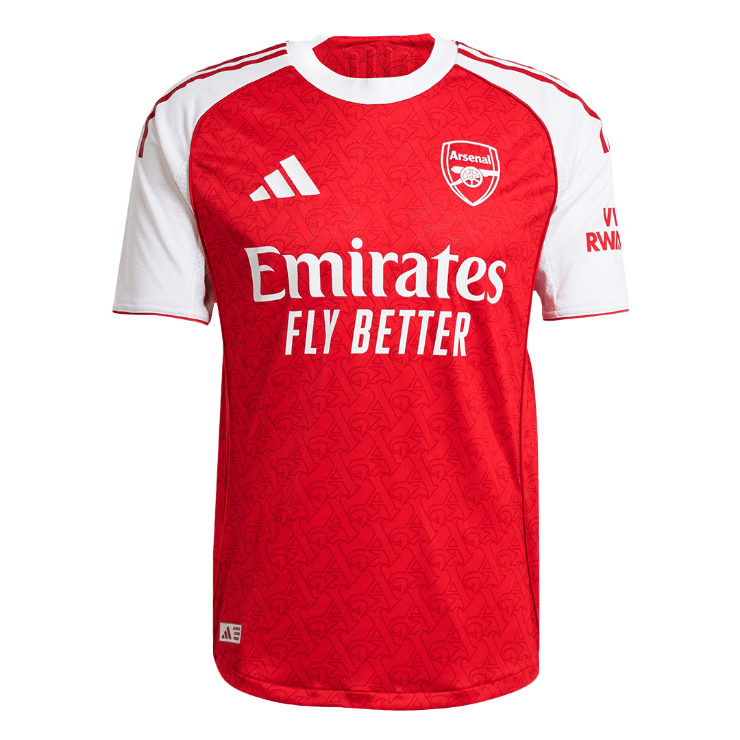 Hiteles Arsenal Otthoni Soccer Mez 2025/26 Piros
