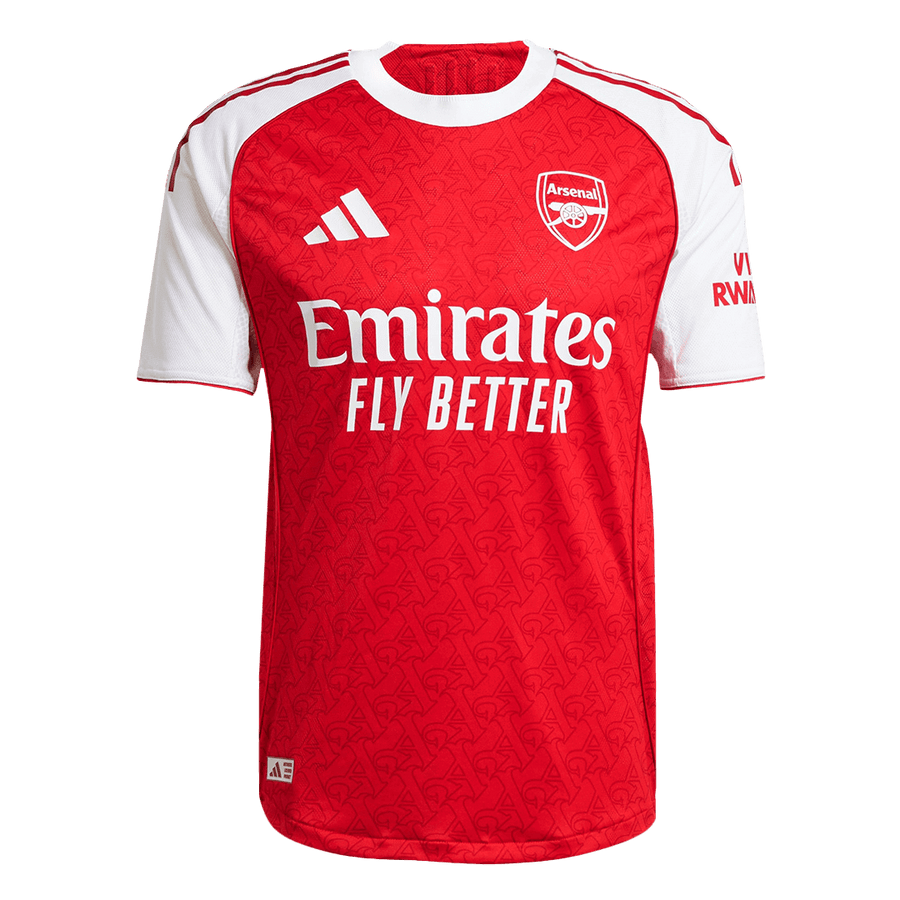 Játékos Arsenal Otthoni Soccer Mez 2025/26 Piros