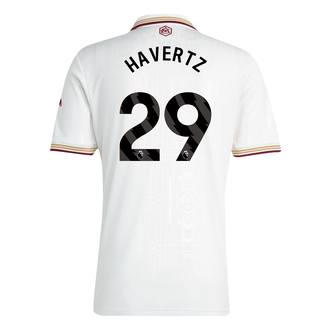 HAVERTZ #29 Arsenal Idegenbeli Harmadik Mez 2025/26 Fehér