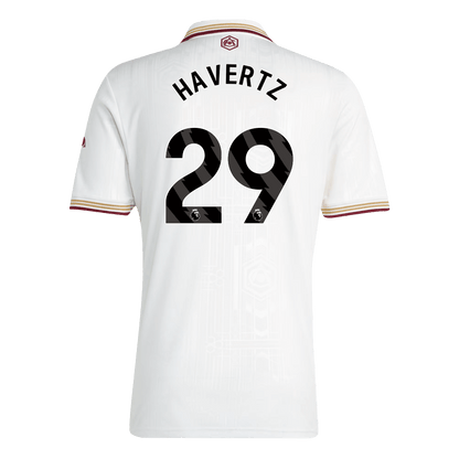 HAVERTZ #29 Arsenal Idegenbeli Harmadik Mez 2025/26 Fehér