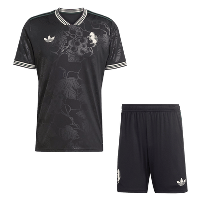 Juventus Idegenbeli Harmadik Mez Szett (Mez+Nadrág) 2025/26 Fekete