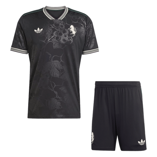 Juventus Idegenbeli Harmadik Mez Szett (Mez+Nadrág) 2025/26 Fekete