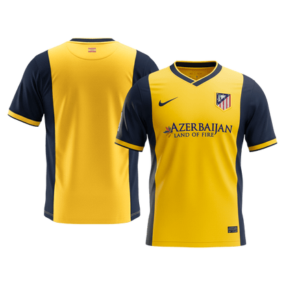 Atletico Madrid Idegenbeli Retro Futball Mez 2013/14 Sárga