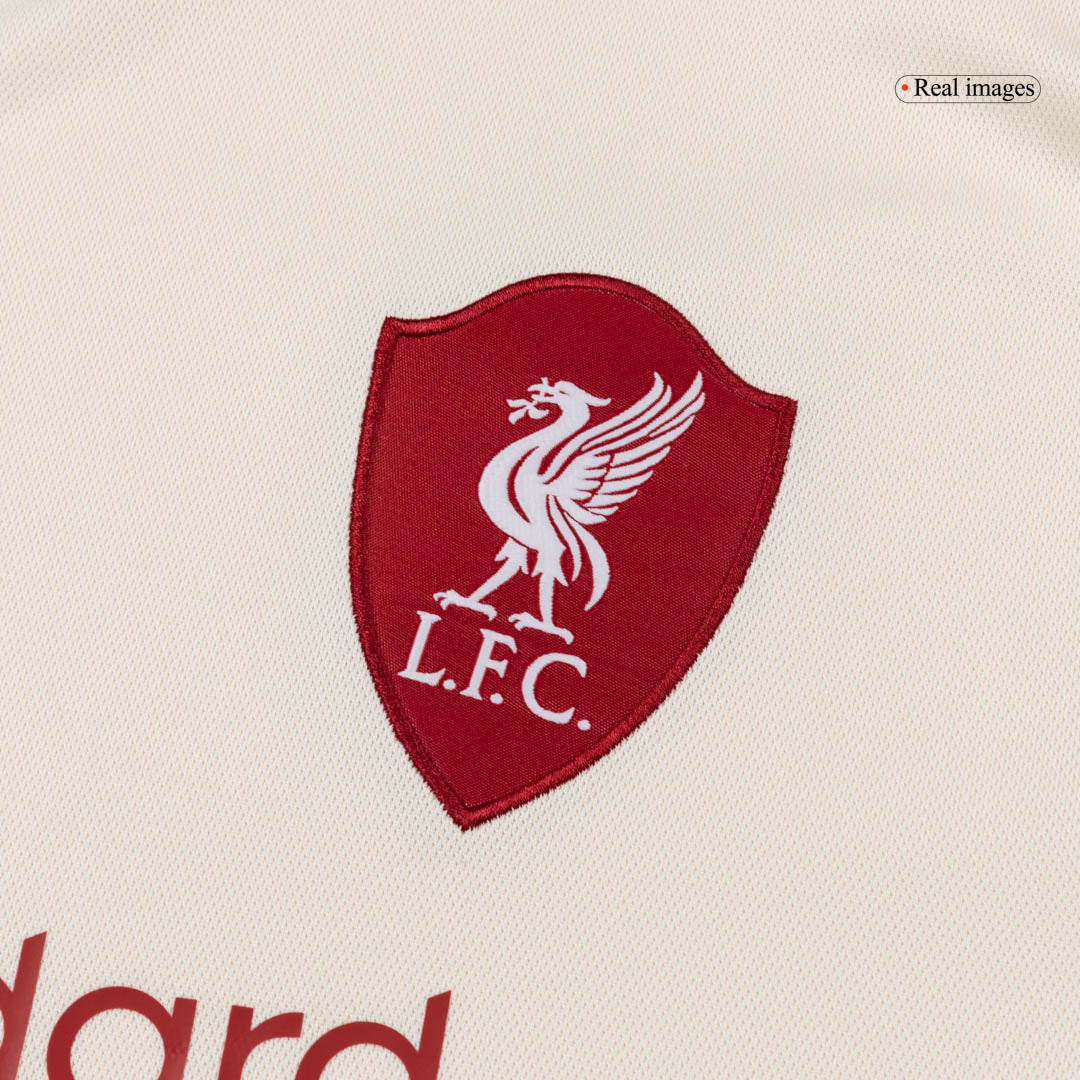 Liverpool Idegenben Mez Szett (Mez + Nadrág) 2025/26- Fehér
