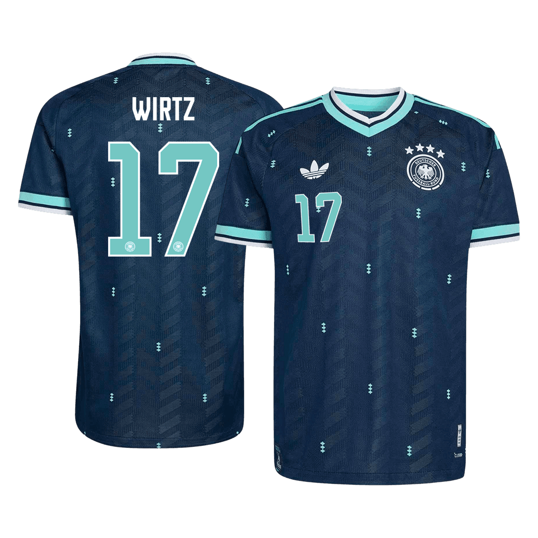 WIRTZ #17 Germany Játékos Verzió Idegenbeli Mez Világbajnoki 2026