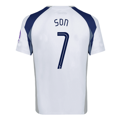 SON #7 Tottenham Hotspur 
Otthon 
 Futball Mez 
2025/26 
 Fehér 
 
 
- UCL