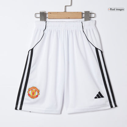 Gyerek Manchester United 
Otthoni 
Mez 
Készlet (Mez + Nadrág + Zokni) 
2025/26 
Piros
