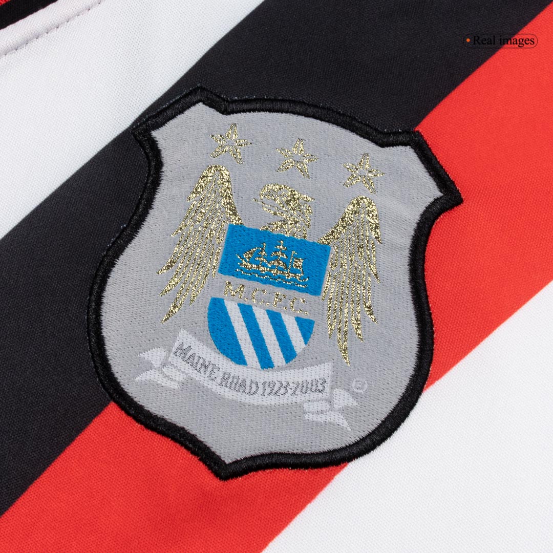 Manchester City Idegenbeli Retro Futball Mez 2002/03 Fehér