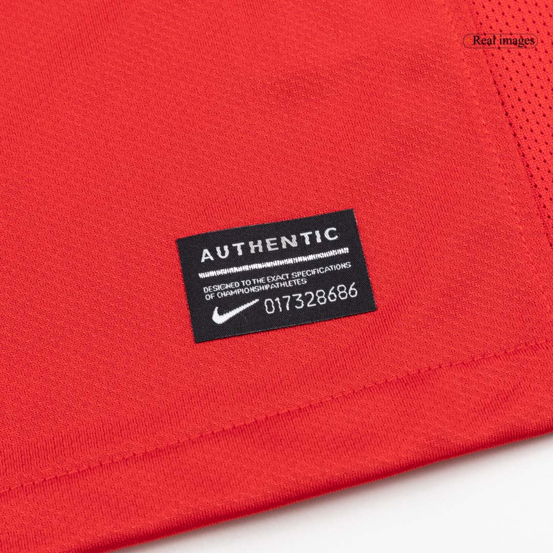 Portugal Otthon Retro Futball Mez 2010 Piros