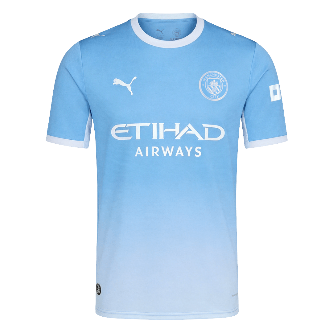 HAALAND #9 Manchester City Hazai Mez 2026/27 Kék