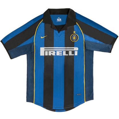 Inter Milan Hazai Retro Futball Mez 2001/02