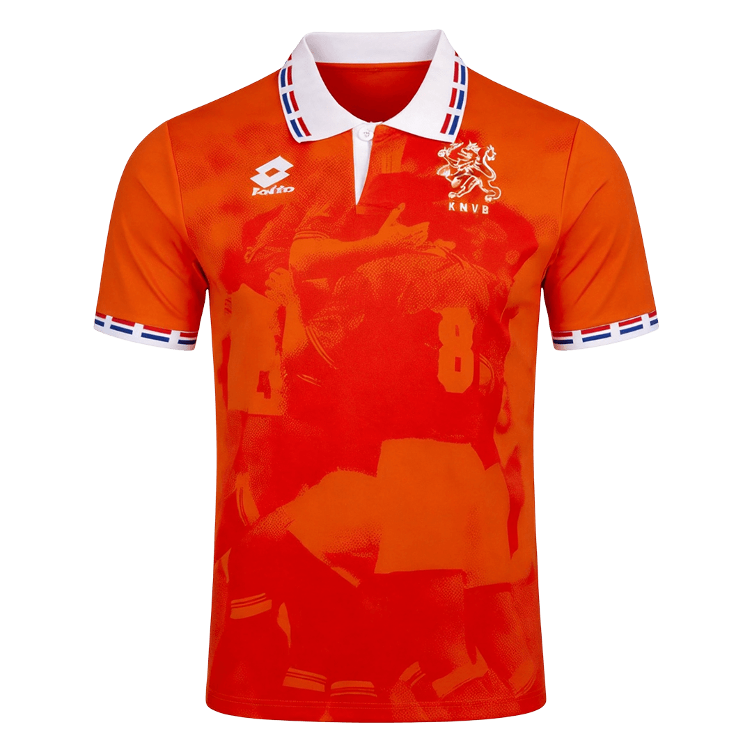 Netherlands Hazai Retro Futball Mez 1996 Narancs