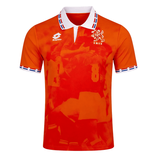 Netherlands Hazai Retro Futball Mez 1996 Narancs