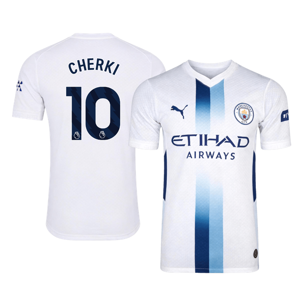 CHERKI #10 Manchester City Játékos Verzió Harmadik Mez 2026/27 Fehér