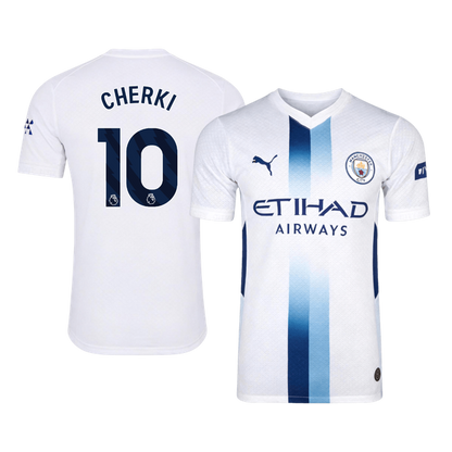 CHERKI #10 Manchester City Játékos Verzió Harmadik Mez 2026/27 Fehér