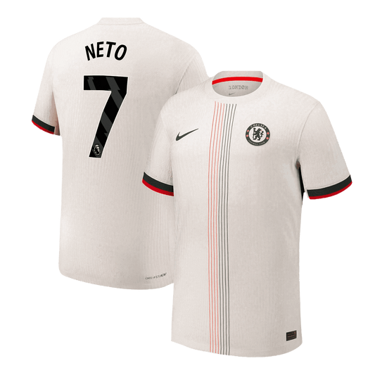 NETO #7 Chelsea Játékos Idegenbeli Mez 2025/26 Fehér