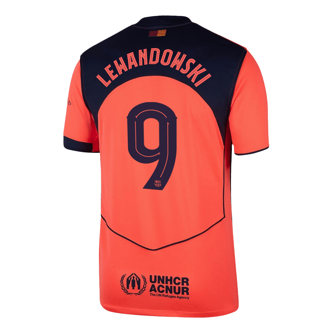 LEWANDOWSKI #9 Barcelona Idegenbeli Harmadik Mez 2025/26