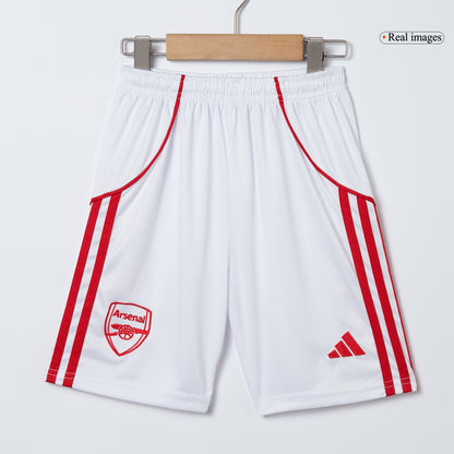 Gyerekek Arsenal Otthoni Soccer Mez Készlet(Mez+Rövidnadrág) 2025/26 Piros