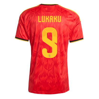 LUKAKU #9 Belgium Hazai Mez 2026 Piros