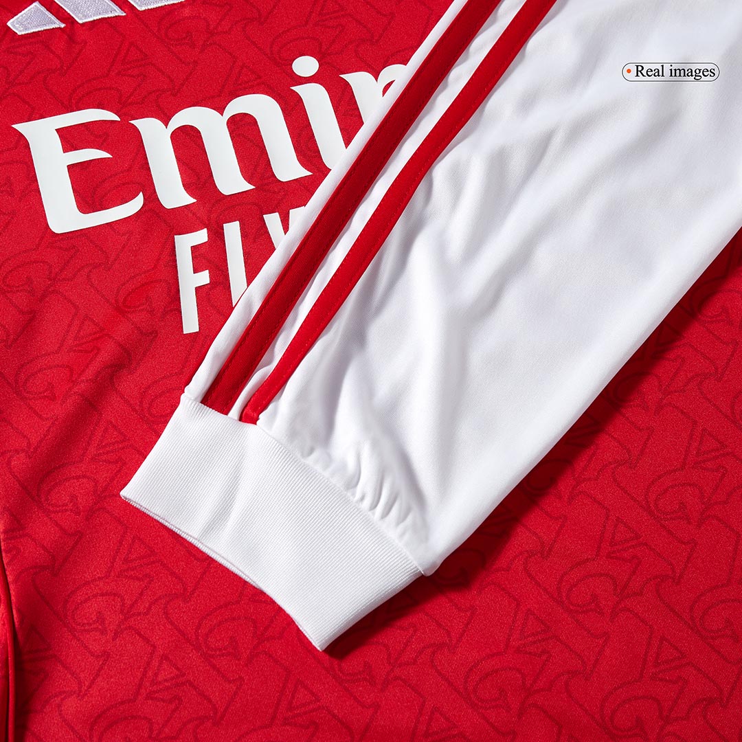 Arsenal Otthoni Hosszú Ujjú Soccer Mez 2025/26 Piros