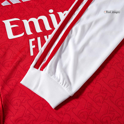 Arsenal Otthoni Hosszú Ujjú Soccer Mez 2025/26 Piros