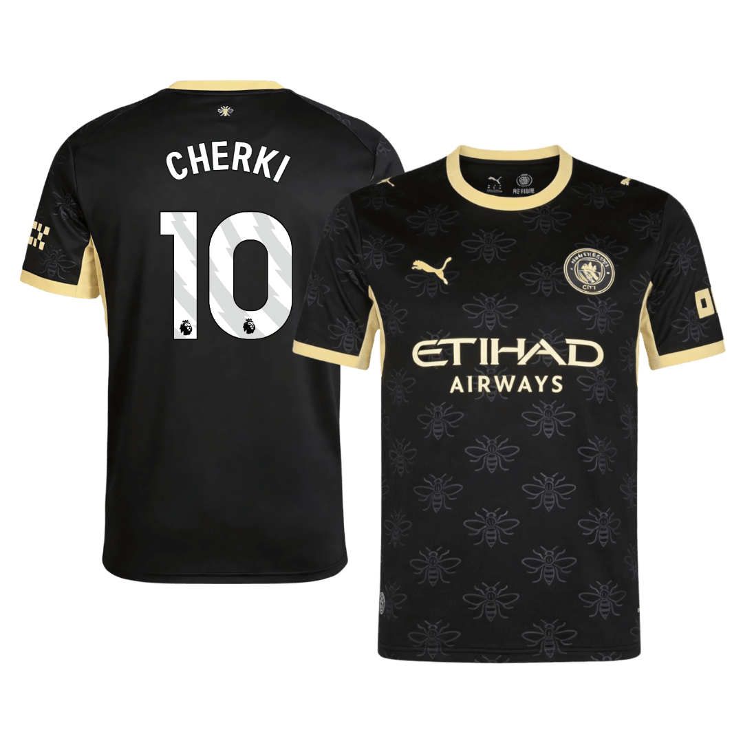 CHERKI #10 Manchester City Idegenbeli Mez 2026/27 Fekete