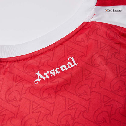 Női Arsenal Otthoni Soccer Mez 2025/26 Piros