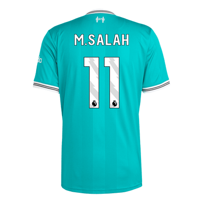 M.SALAH #11 Liverpool  Idegenbeli  Harmadik  Mez 2025/26  Zöld