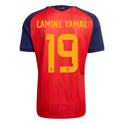 LAMINE YAMAL #19 Spain Hazai Futball 2026 Piros Világbajnoki